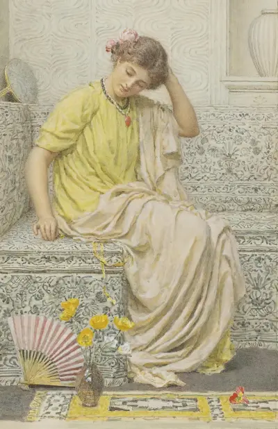 Haarnadeln von Albert Joseph Moore
