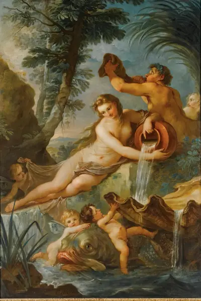 La Source av Charles-Joseph Natoire