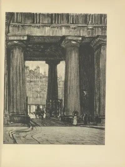 Euston Station av Joseph Pennell