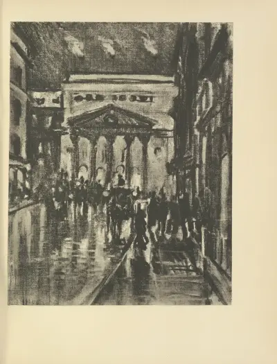 Haymarket Theatre, Joseph Pennell