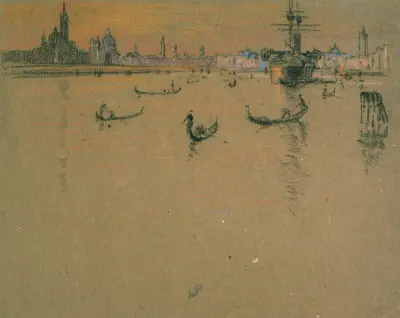 Lagun, Venedig av Joseph Pennell