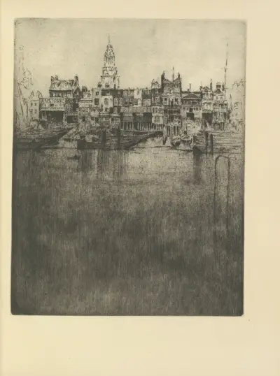Limehouse av Joseph Pennell