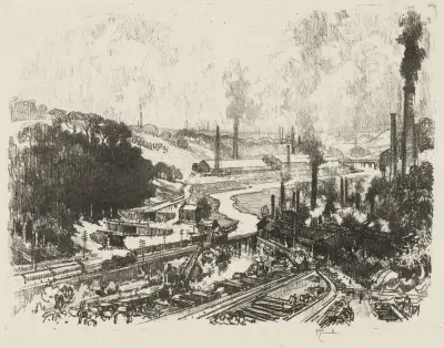Munition Works av Joseph Pennell