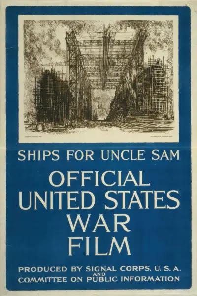 Ships for Uncle Sam–Official United States war film av Joseph Pennell
