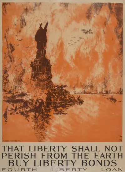 That Liberty Shall Not Perish From the Earth Buy Liberty Bonds av Joseph Pennell