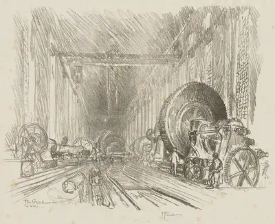Krigets basilika av Joseph Pennell
