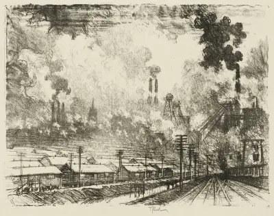 Kolgruvorna av Joseph Pennell