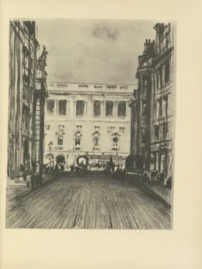 The Gaiety av Joseph Pennell