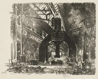 The Great Hammer av Joseph Pennell
