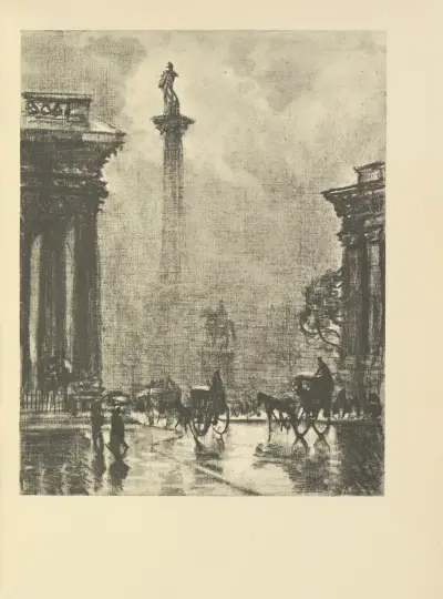 Nelsonkolonnen av Joseph Pennell
