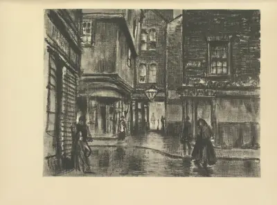 Vanishing London av Joseph Pennell