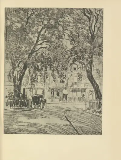 Woburn Square av Joseph Pennell