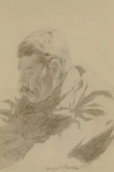 Mężczyzna odpoczywający, Joseph Stella