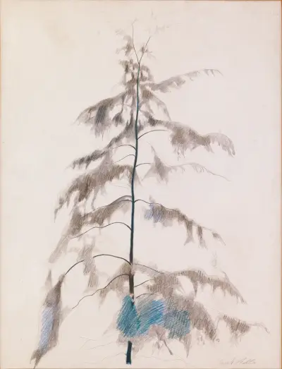 Pine Tree av Joseph Stella