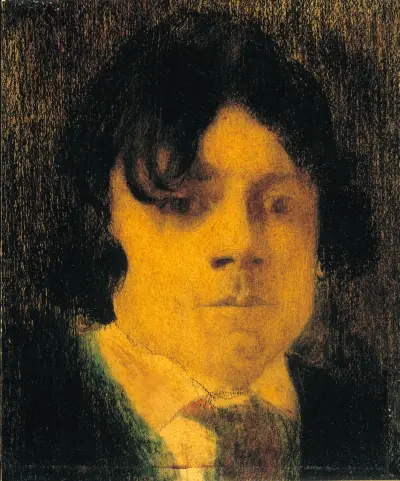 Portrait of a Young Man av Joseph Stella