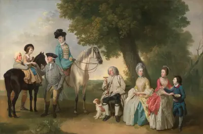 The Drummond Family av Johan Joseph Zoffany