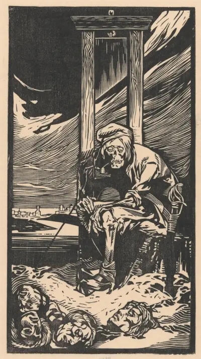 Döden vid giljotinen av Johannes Josephus Aarts