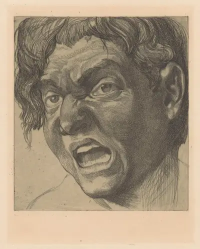 Gapende man av Johannes Josephus Aarts