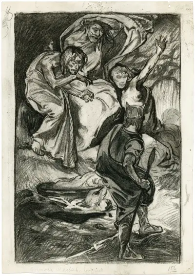 Macbeth och de tre häxorna av Johannes Josephus Aarts