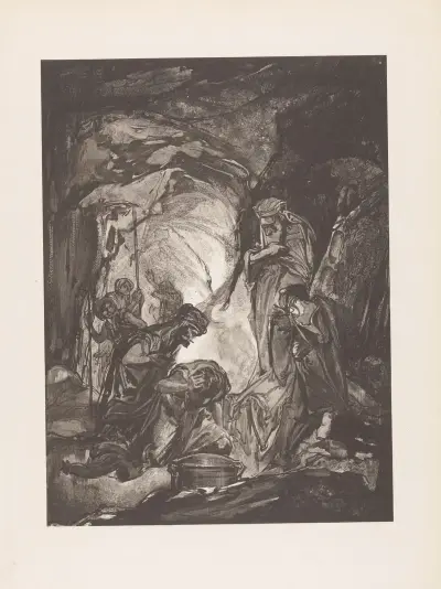 Mannen en vrouwen in een grot – nr 2 av Johannes Josephus Aarts