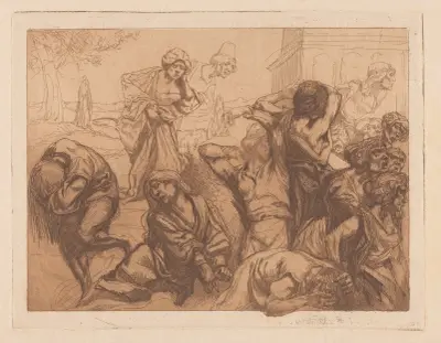 Upprörda kvinnor av Johannes Josephus Aarts