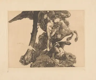 Perseus en het zeemonster av Johannes Josephus Aarts