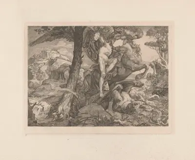 Perseus och havsmonstret av Johannes Josephus Aarts