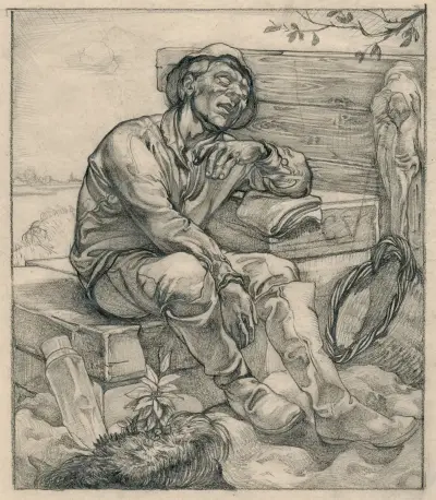 Vilande dikesarbetare av Johannes Josephus Aarts