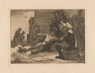 Vilande arbetare av Johannes Josephus Aarts