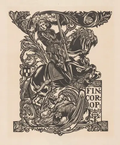 Sint Joris och draken av Johannes Josephus Aarts