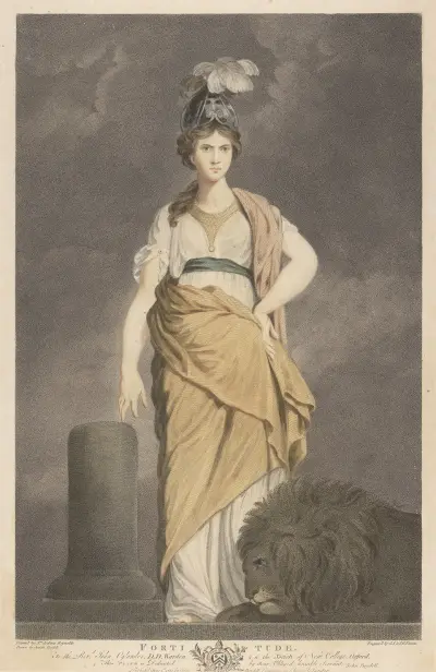 Fortitude av Sir Joshua Reynolds
