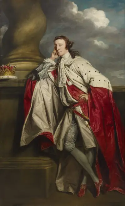 James, 7th Earl of Lauderdale (from 1759 until 1761) av Sir Joshua Reynolds