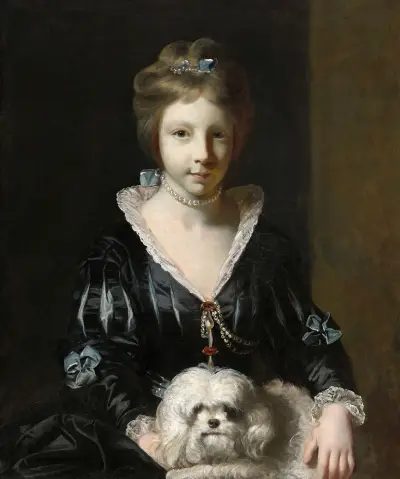 Miss Beatrix Lister av Sir Joshua Reynolds