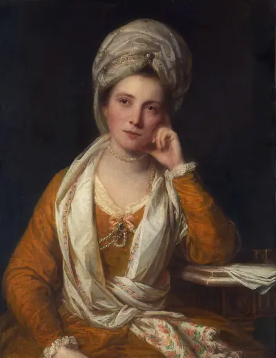 Mrs. Horton, Later Viscountess Maynard av Sir Joshua Reynolds