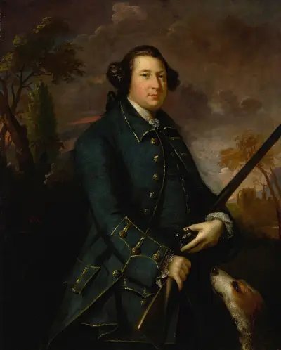 Portrait Of Clotworthy Skeffington, 1st Earl Of Massereene av Sir Joshua Reynolds