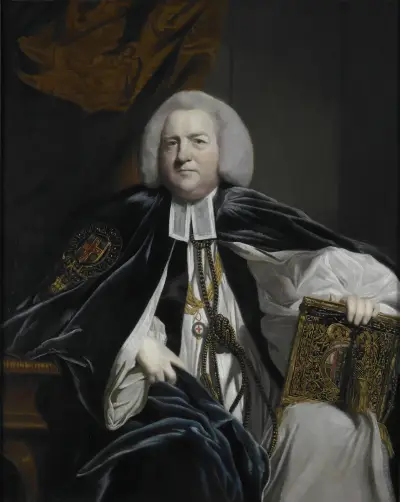 Robert Hay Drummond, teologie doktor, ärkebiskop av York och kansler för Strumpebandsorden av Sir Joshua Reynolds