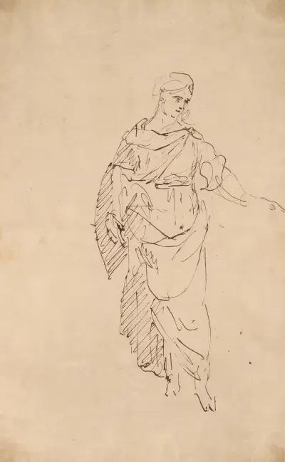 Stående figur av Sir Joshua Reynolds