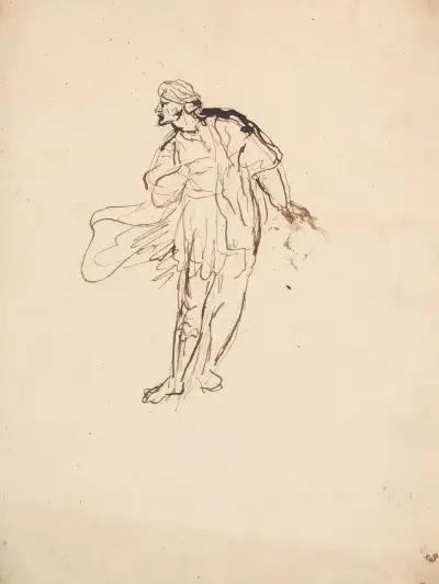 Standing Man av Sir Joshua Reynolds