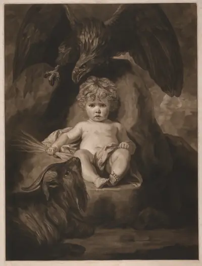 Den späde Jupiter av Sir Joshua Reynolds