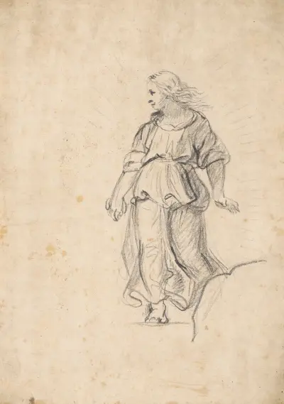Kvinna som går av Sir Joshua Reynolds