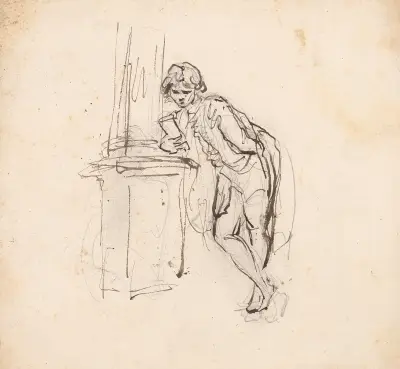 Young Man Standing av Sir Joshua Reynolds