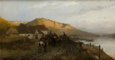 Vid Dnjestrfloden av Jozef Brandt