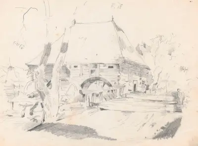 Water mill av Jozef Brandt