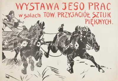 Józef Chełmoński, wystawa jego prac av Jozef Chelmonski