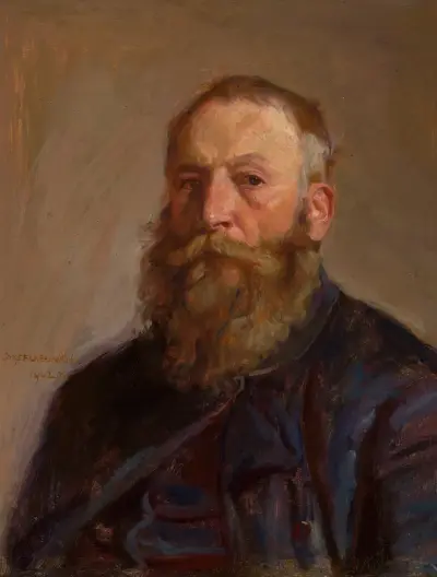Självporträtt av Jozef Chelmonski