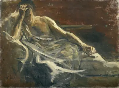 Saul av Jozef Israëls