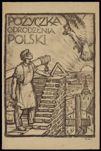 Pożyczka Odrodzenia Polski av Józef Mehoffer