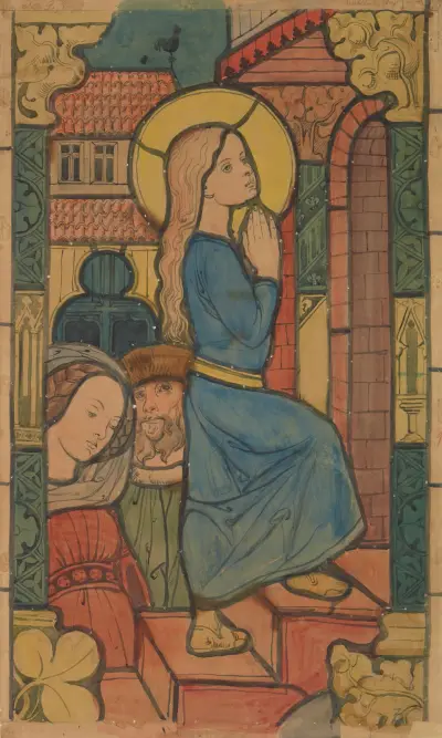Framställningen av Jungfru Maria i templet av Józef Mehoffer