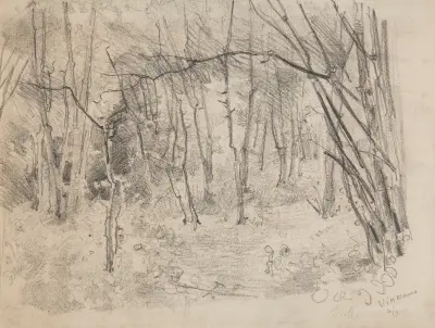 Vincennes Forest von Józef Mehoffer