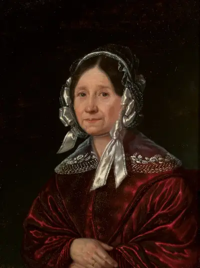 Portrait of Teresa Kicka av Józef Simmler